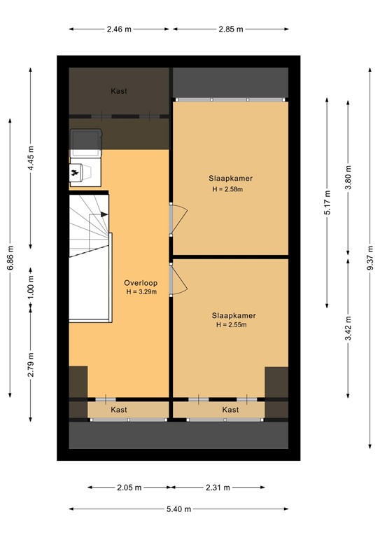 mediumsize floorplan